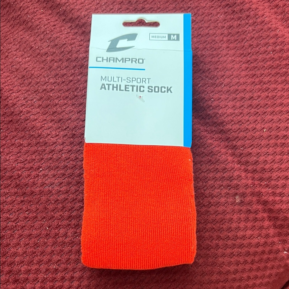 Champro Multi-Sport Orange Athletic Socks